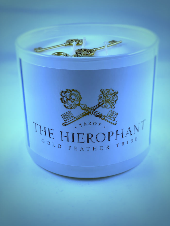 The Hierophant Tarot Candle