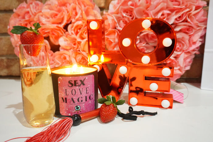 SEX LOVE MAGIC, SOY CANDLE