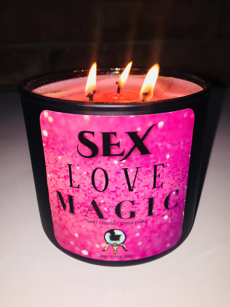 SEX LOVE MAGIC, SOY CANDLE