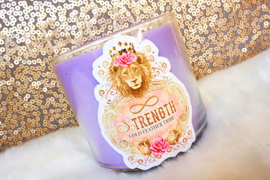 Strength Tarot Candle