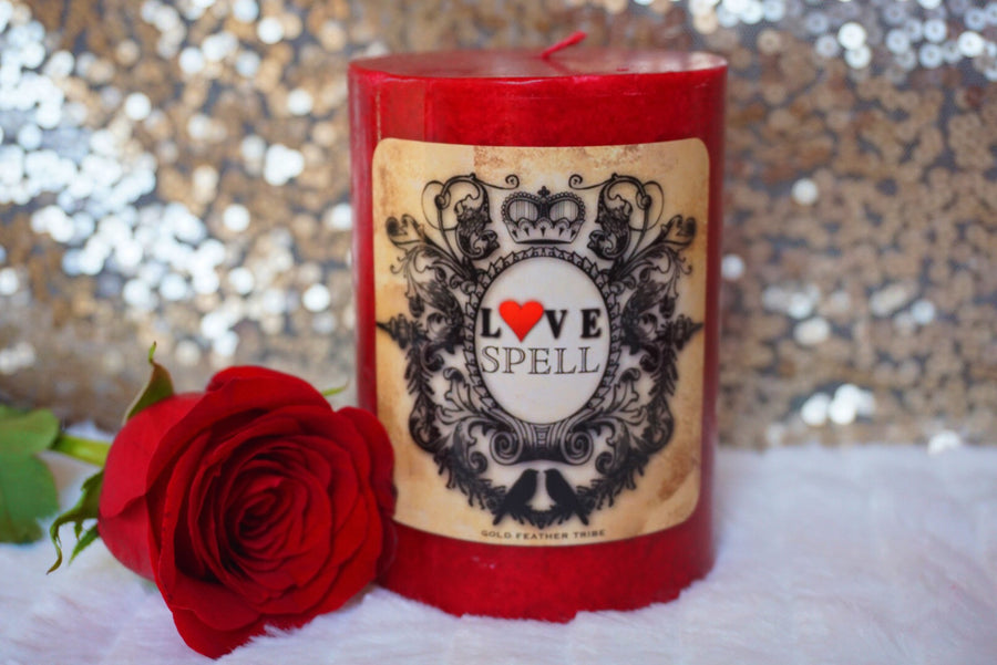 Love Spell Ritual Candle