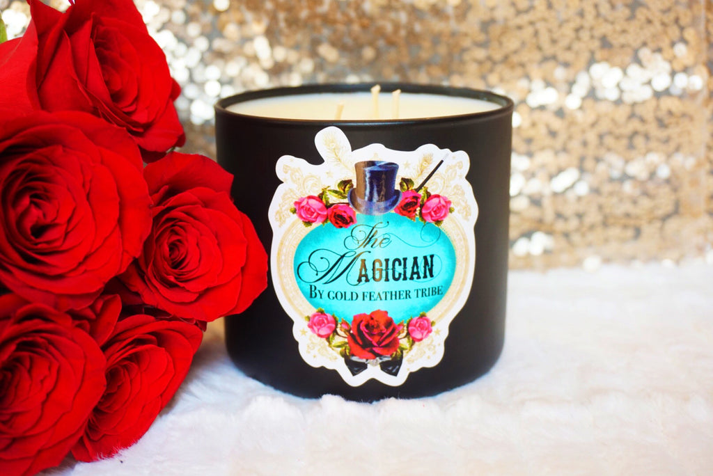 The Magician Tarot Candle