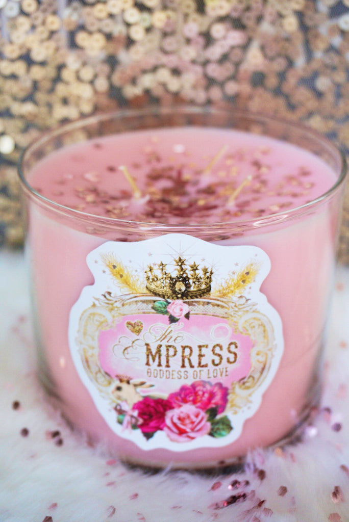 The Empress Tarot Candle