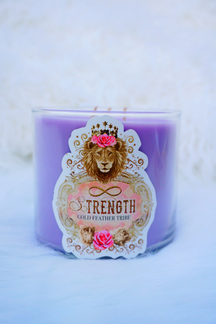 Strength Tarot Candle