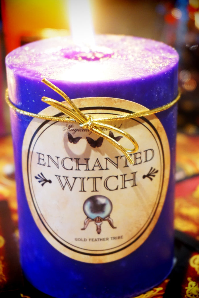 Enchanted Witch Candle