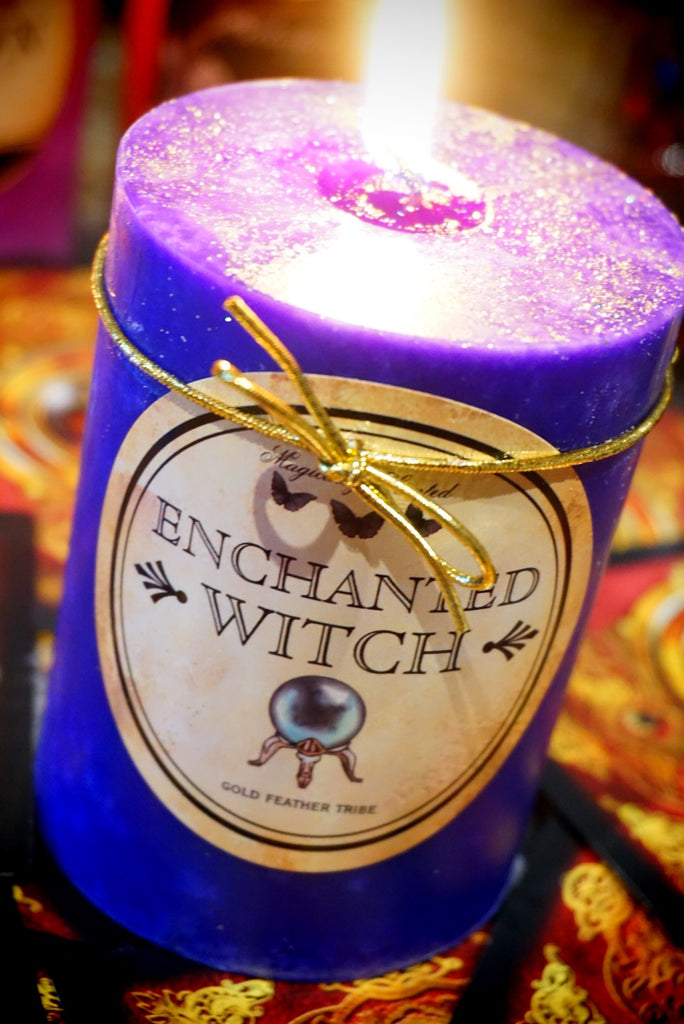 Enchanted Witch Candle